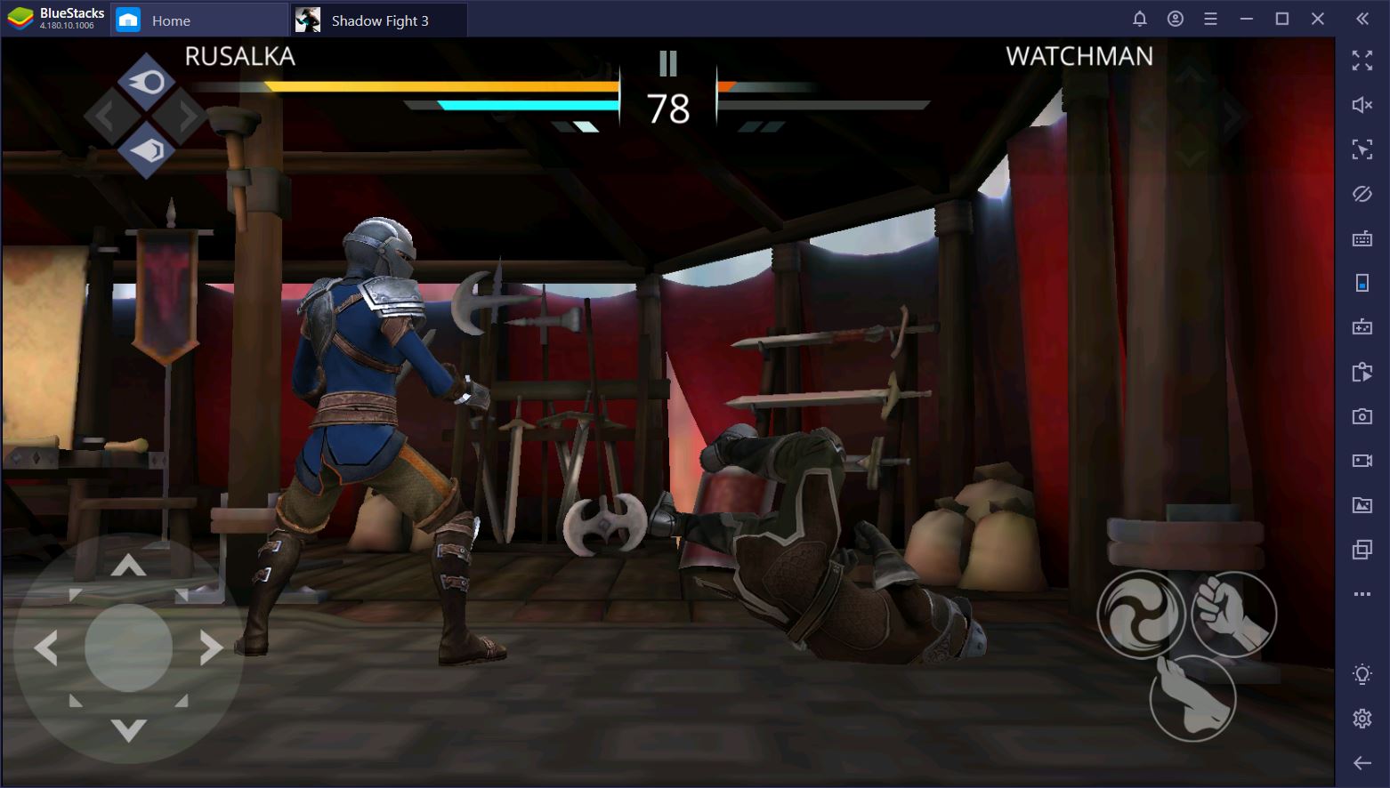 shadow fight 3 pc online