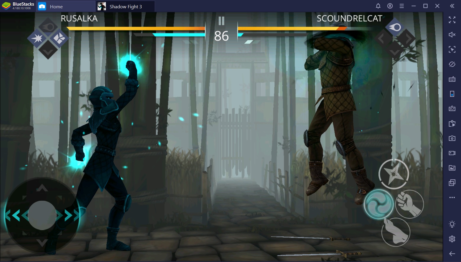 play shadow fight 3 on pc