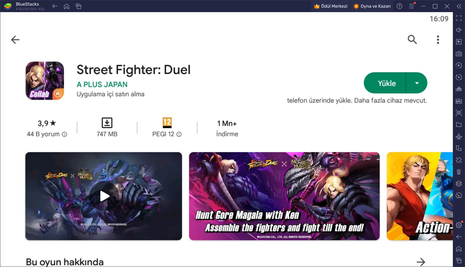 Street Fighter Duel Oyununu BlueStacks ile Bilgisayarınızda Oynayın