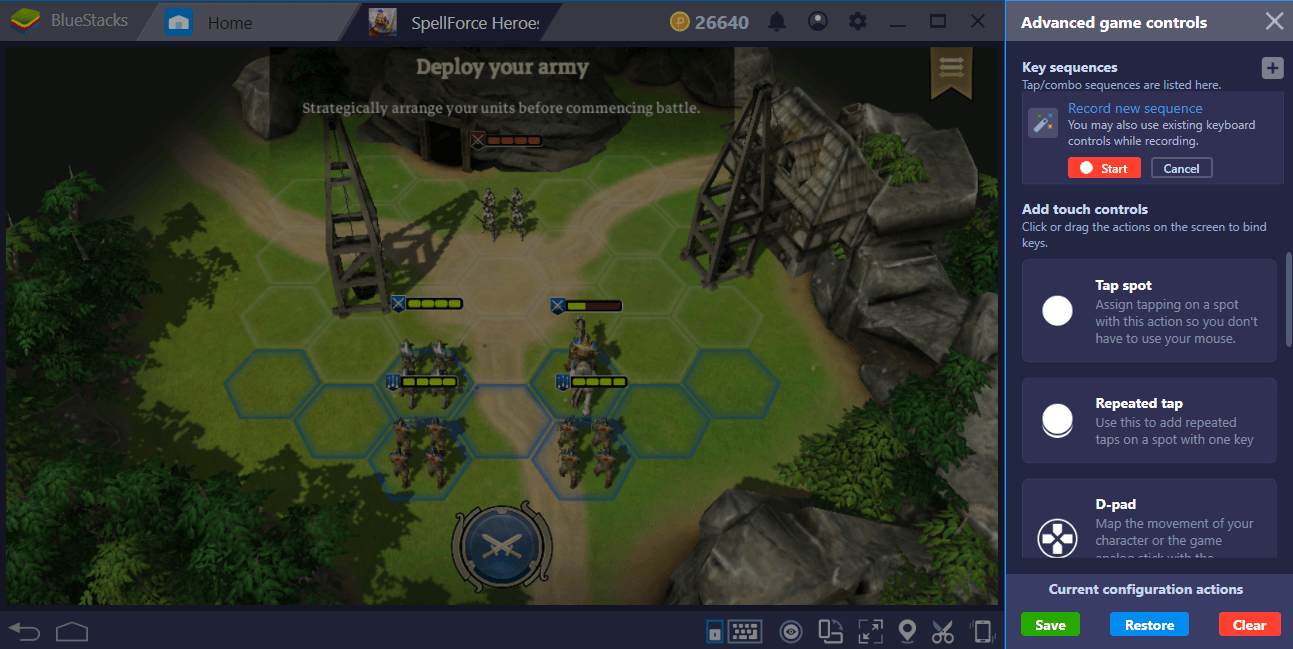 Play Spellforce: Heroes & Magic On BlueStacks, Because…