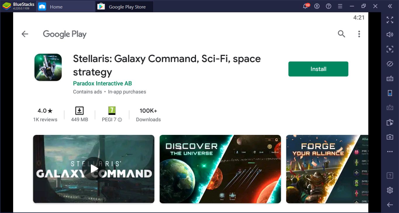 How To Install & Configure Stellaris Galaxy Command On PC With BlueStacks