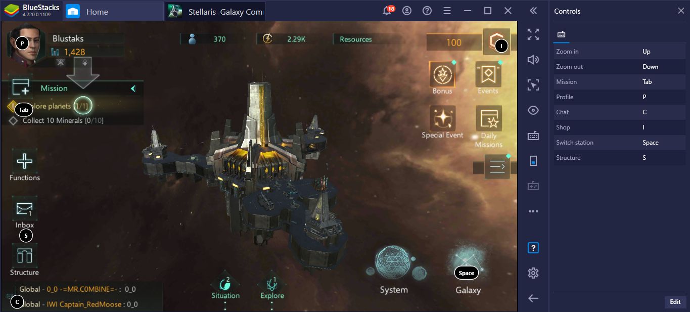 How To Install & Configure Stellaris Galaxy Command On PC With BlueStacks