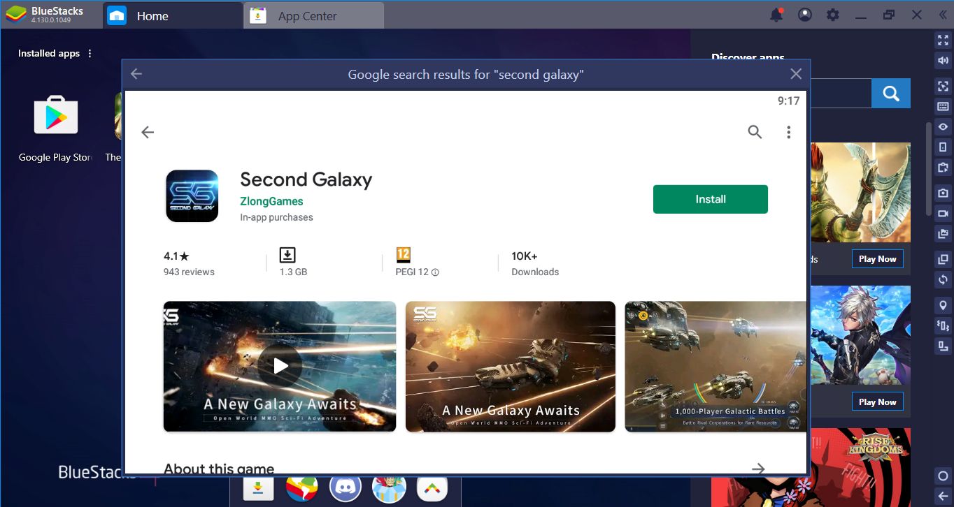 Conquering The Universe With BlueStacks: Second Galaxy Setup Guide