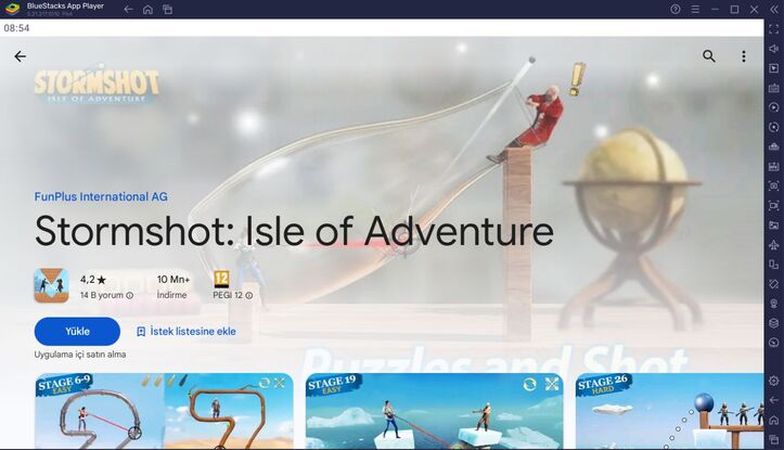 BlueStacks ile Stormshot: Isle of Adventure PC Kurulum Rehberi