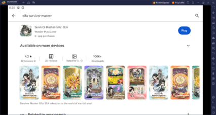 How to Play Survivor Master-Sifu: SEA on PC With BlueStacks