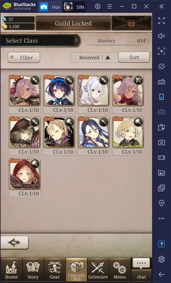 A Guide on the Class and Skills Systems in SINoALICE