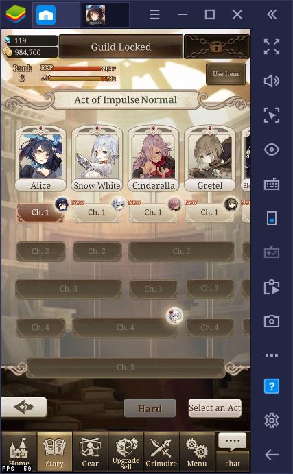 SINoAlice: Armas, personagens e Tier List