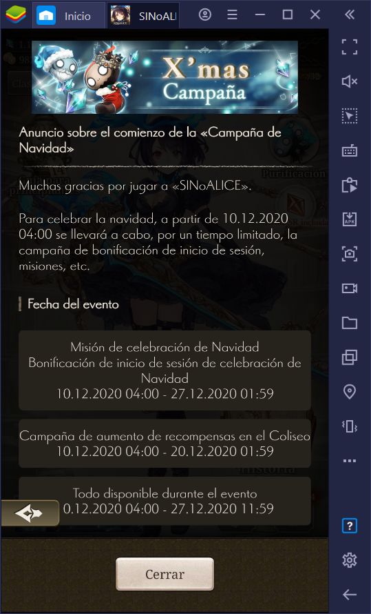 El Evento de Navidad 2020 de SINoALICE Trae Personajes Festivos y Otros Ítems Limitados