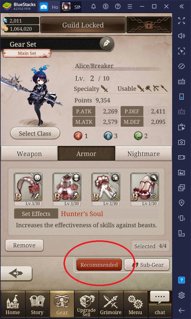 Come funziona il combat system in SINoALICE?