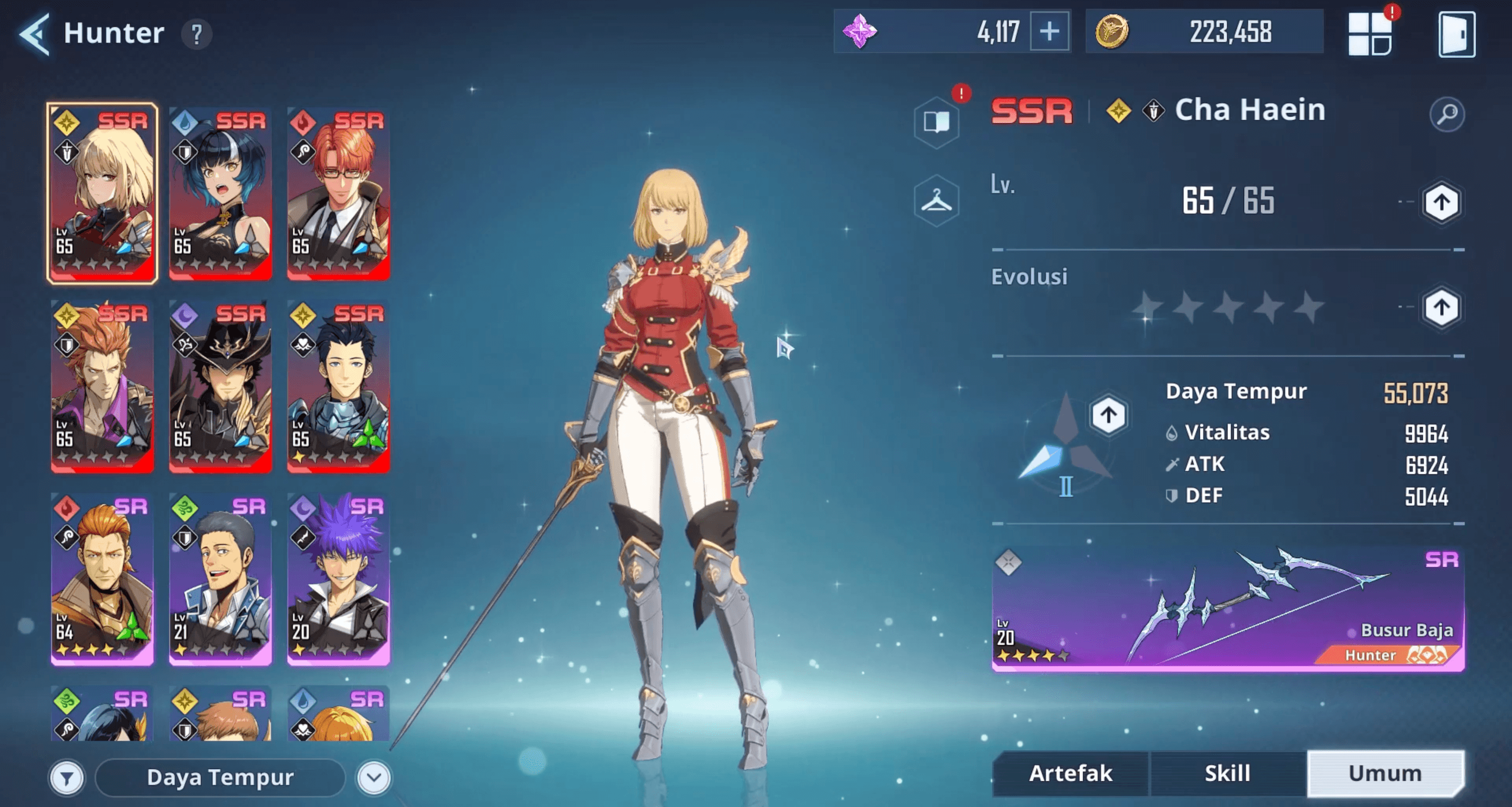 Tier List Terbaru Hunter di Game Solo Leveling: Arise - Siapa Karakter Terbaik?