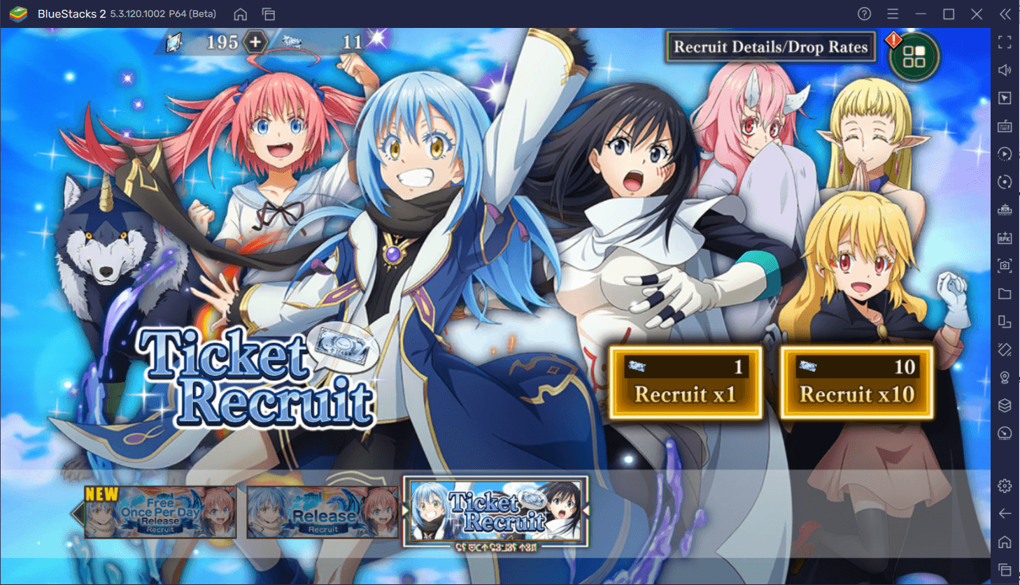 How to Install and Play SLIME: ISEKAI Memories on PC with BlueStacks