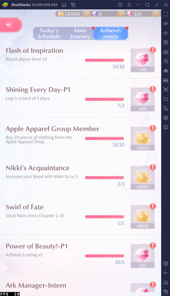 Comment Obtenir Plus de l’Or, des Gemmes Roses et d’Autres Ressources dans Shining Nikki