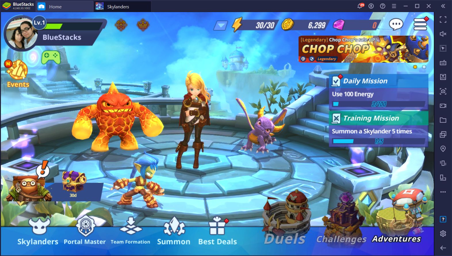 Cara Memainkan Skylanders Ring of Heroes di PC dengan BlueStacks