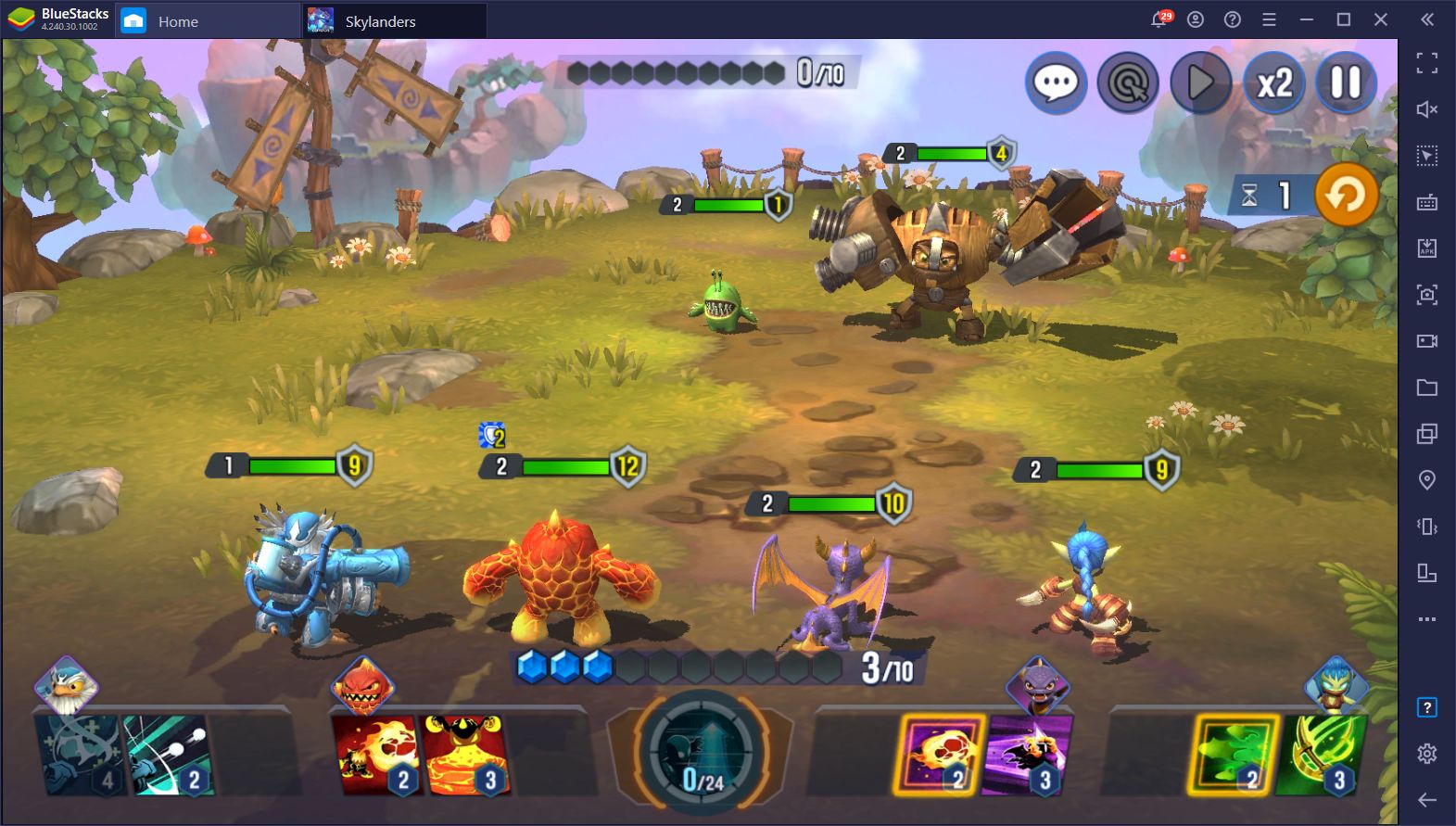 Cara Memainkan Skylanders Ring of Heroes di PC dengan BlueStacks