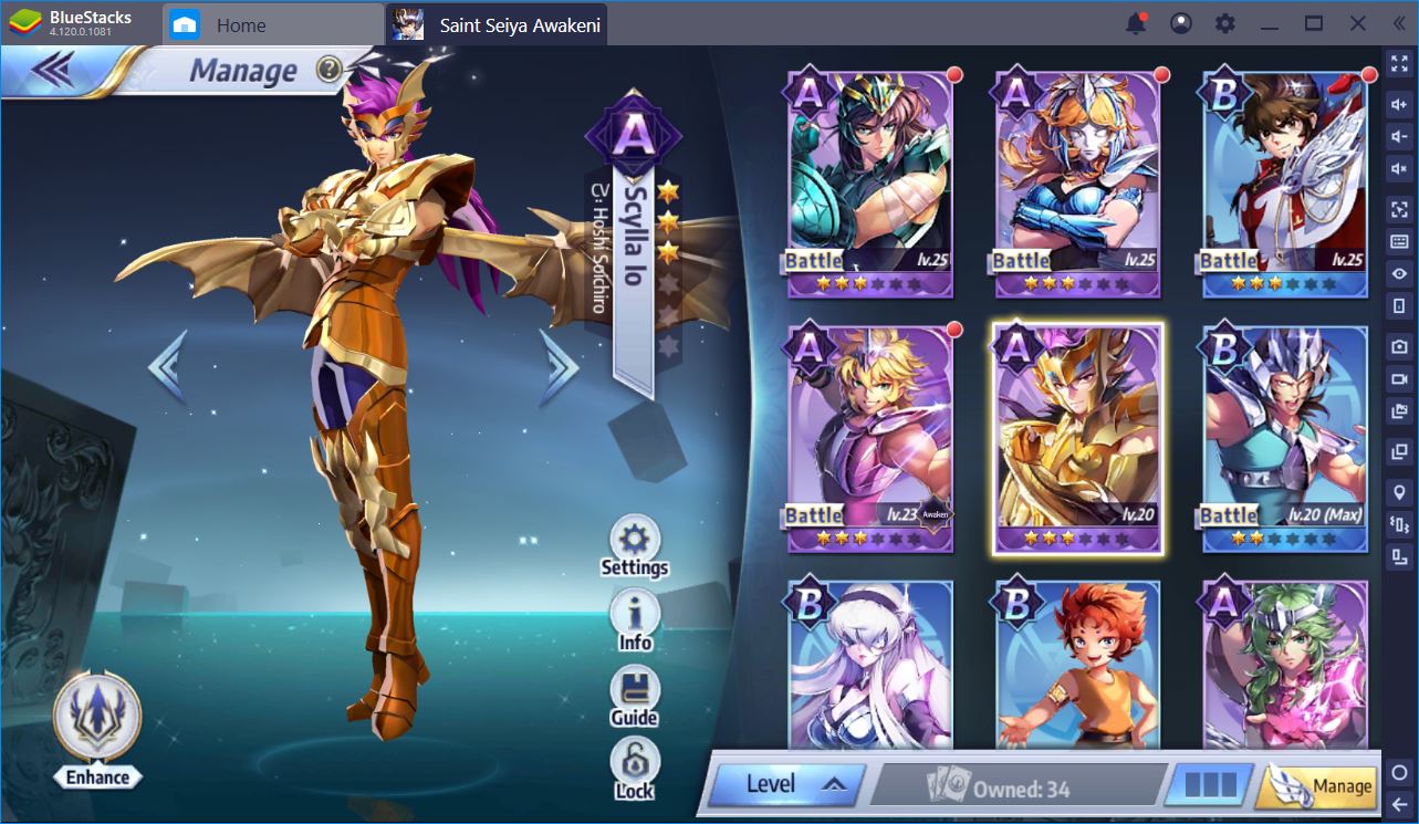 Saint Seiya Awakening : كيف تتحول إلى أفضل الشخصيات