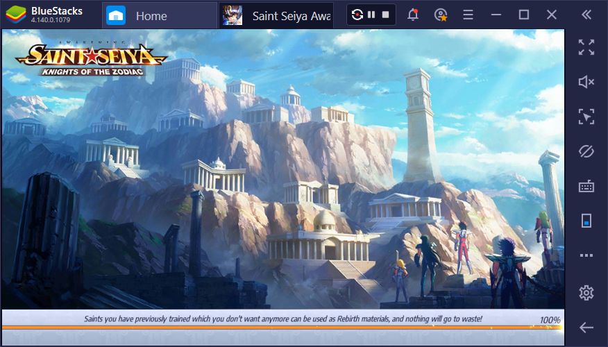 كيفية استخدام  BlueStacks instances في Saint Seiya Awakening على جهاز الكمبيوتر