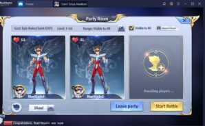 كيفية استخدام BlueStacks instances في Saint Seiya Awakening على جهاز الكمبيوتر