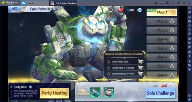 Saint Seiya Awakening: دﻟﯿﻞ اﻟﺘﻨﻘﯿﺐ اﻻﻗﺼﻰ