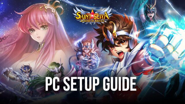 Wie man Saint Seiya: Legend of Justice auf dem PC mit BlueStacks spielt