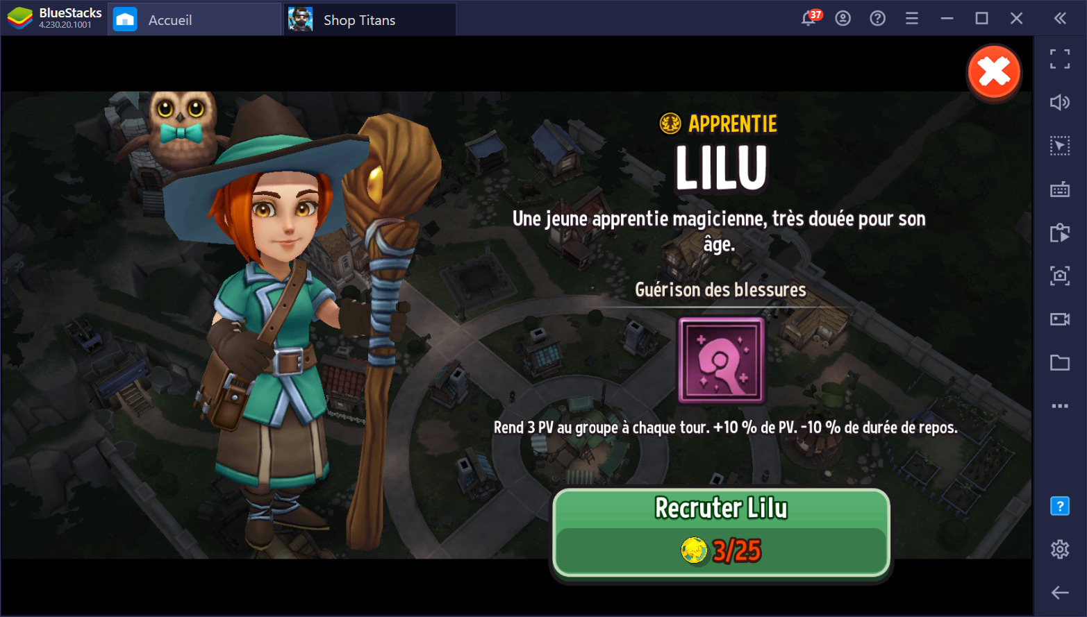 Shop Titans sur PC : Le Guide Complet sur les Personnages