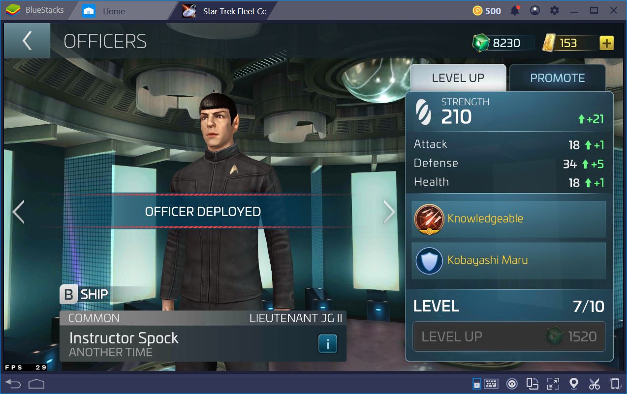 Star Trek Fleet Command Morale Crew Synergies BlueStacks