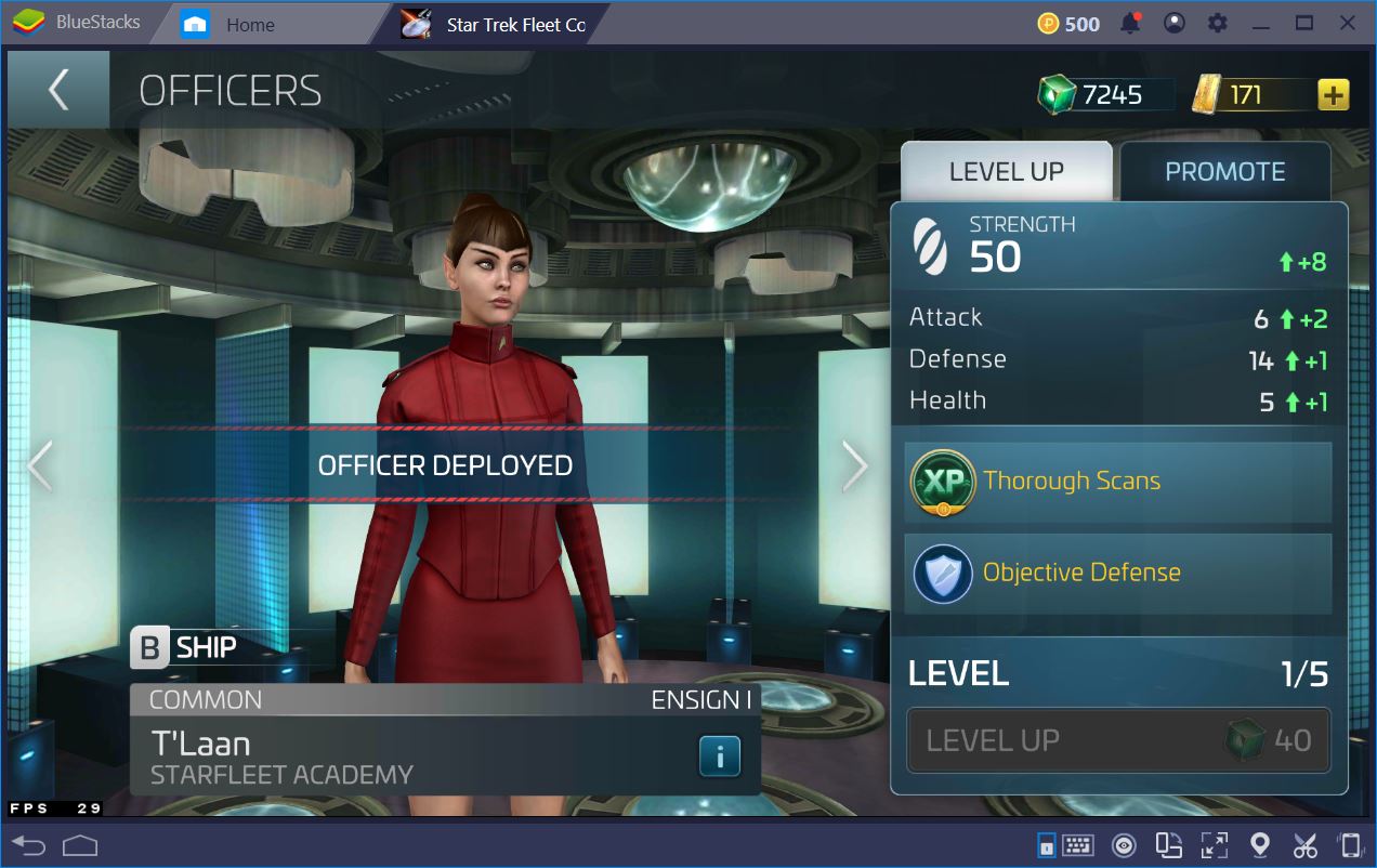 Star Trek Fleet Command Morale Crew Synergies BlueStacks