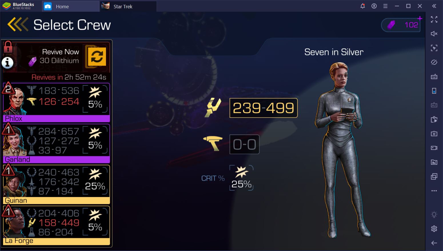 Star Trek Timelines on PC: How to Place Top 10 During Gauntlets