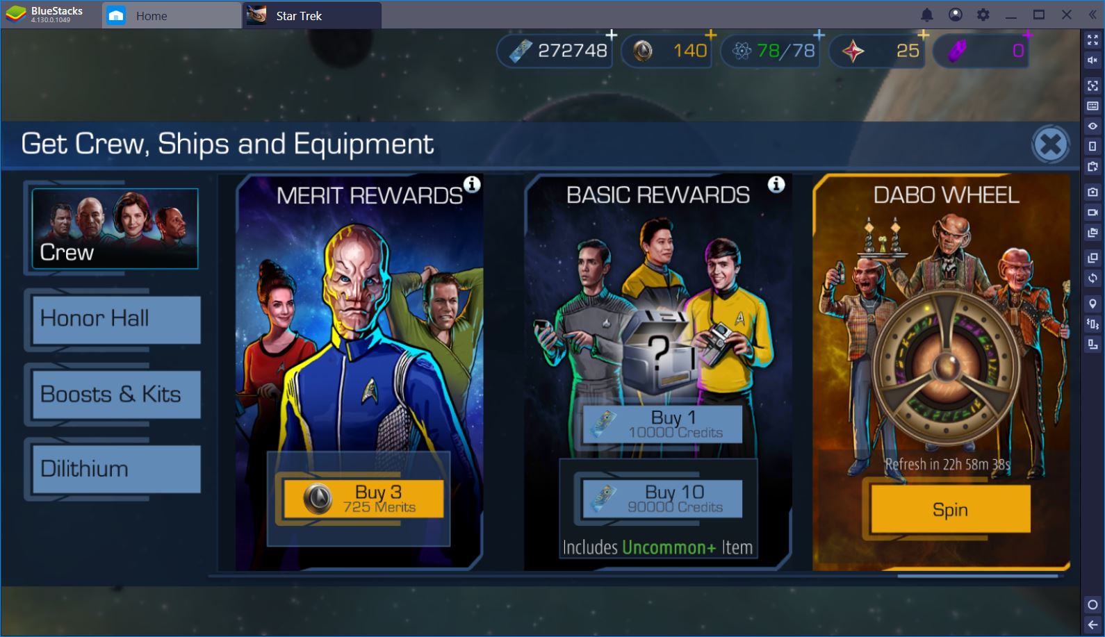 star trek timelines polestar how to get