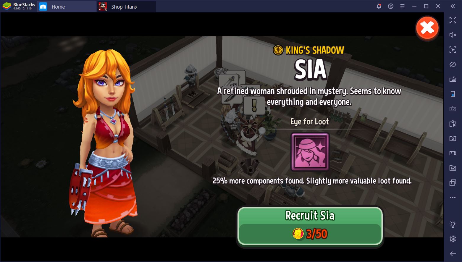 Shop Titans A Complete Guide to Characters BlueStacks
