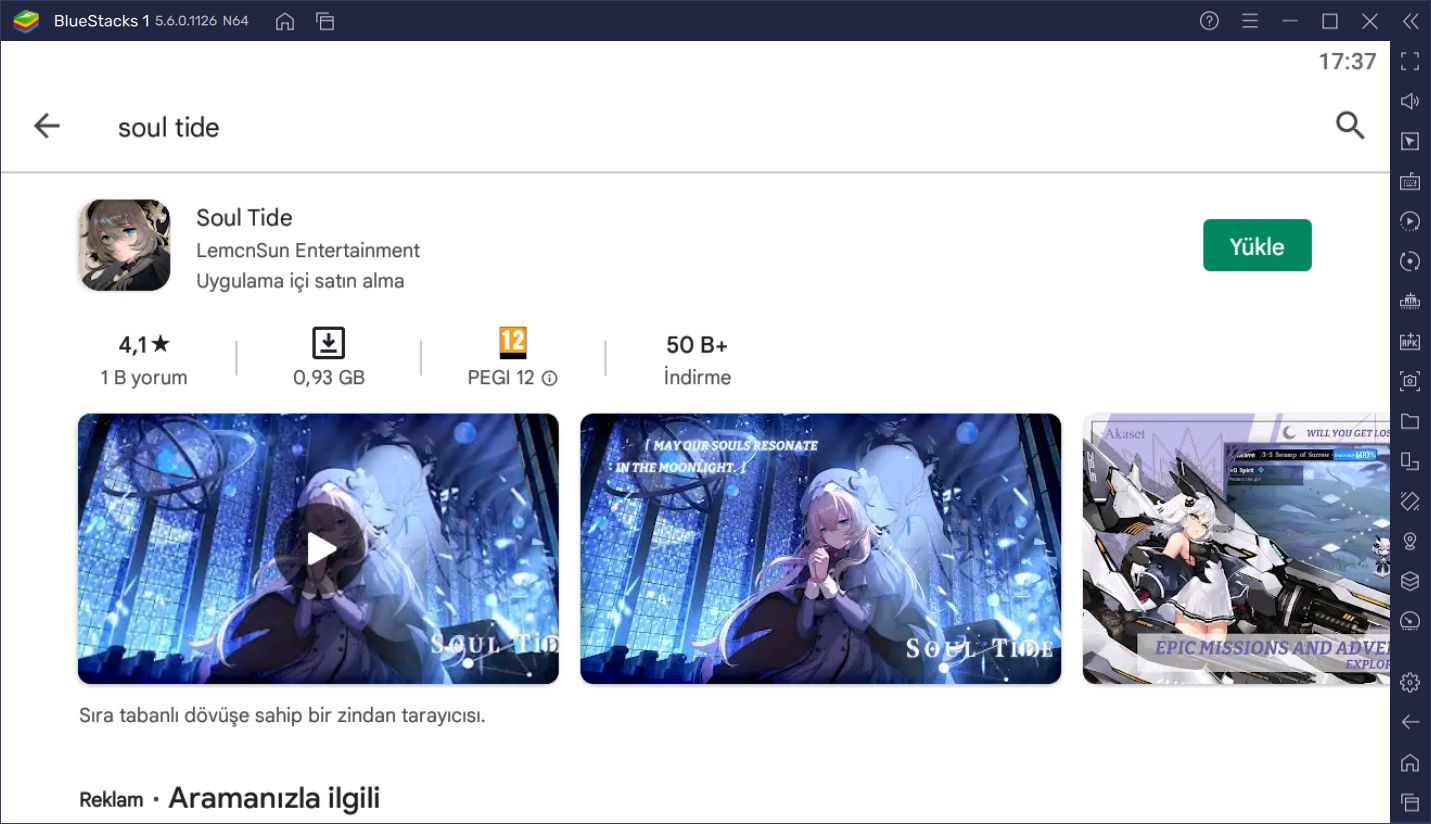 Soul Tide BlueStacks ile Bilgisayara Nasıl Yüklenir ve Oynanır?