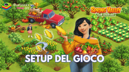 Come giocare a Spring Valley: la mia fattoria su PC con BlueStacks