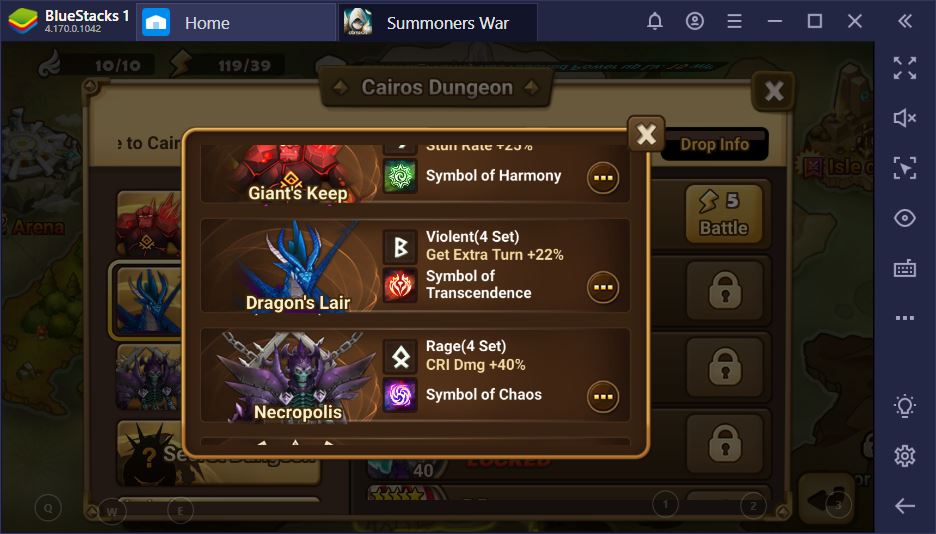 Summoners War - Guide pour débutants sur les runes