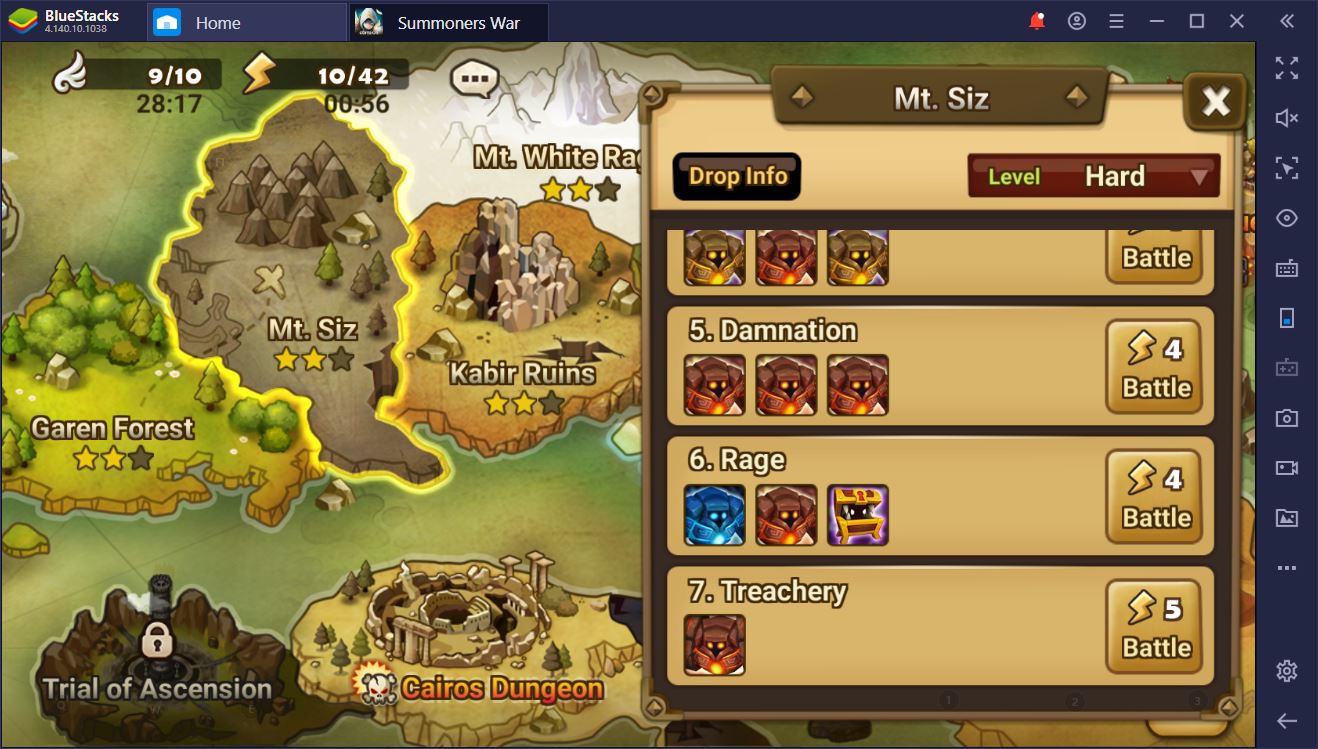 Summoners War on PC– Effective Resource Management