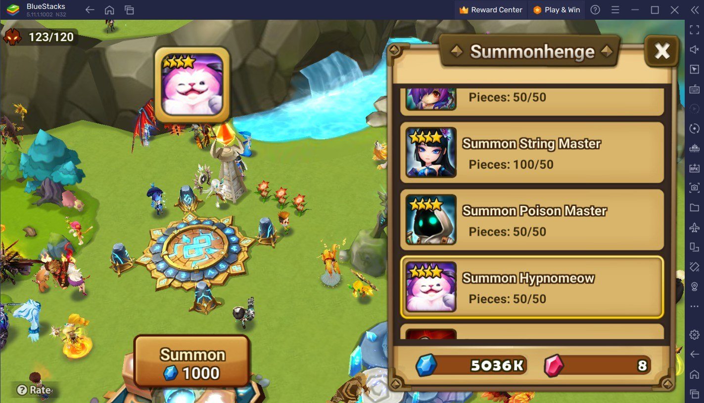 Summoners War: Sky Arena – Dark Hypnomeow Halle der Helden