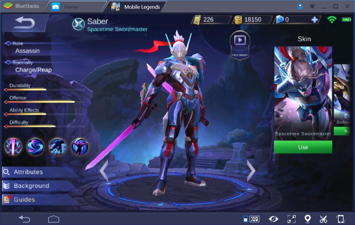 Mobile Legends Saber