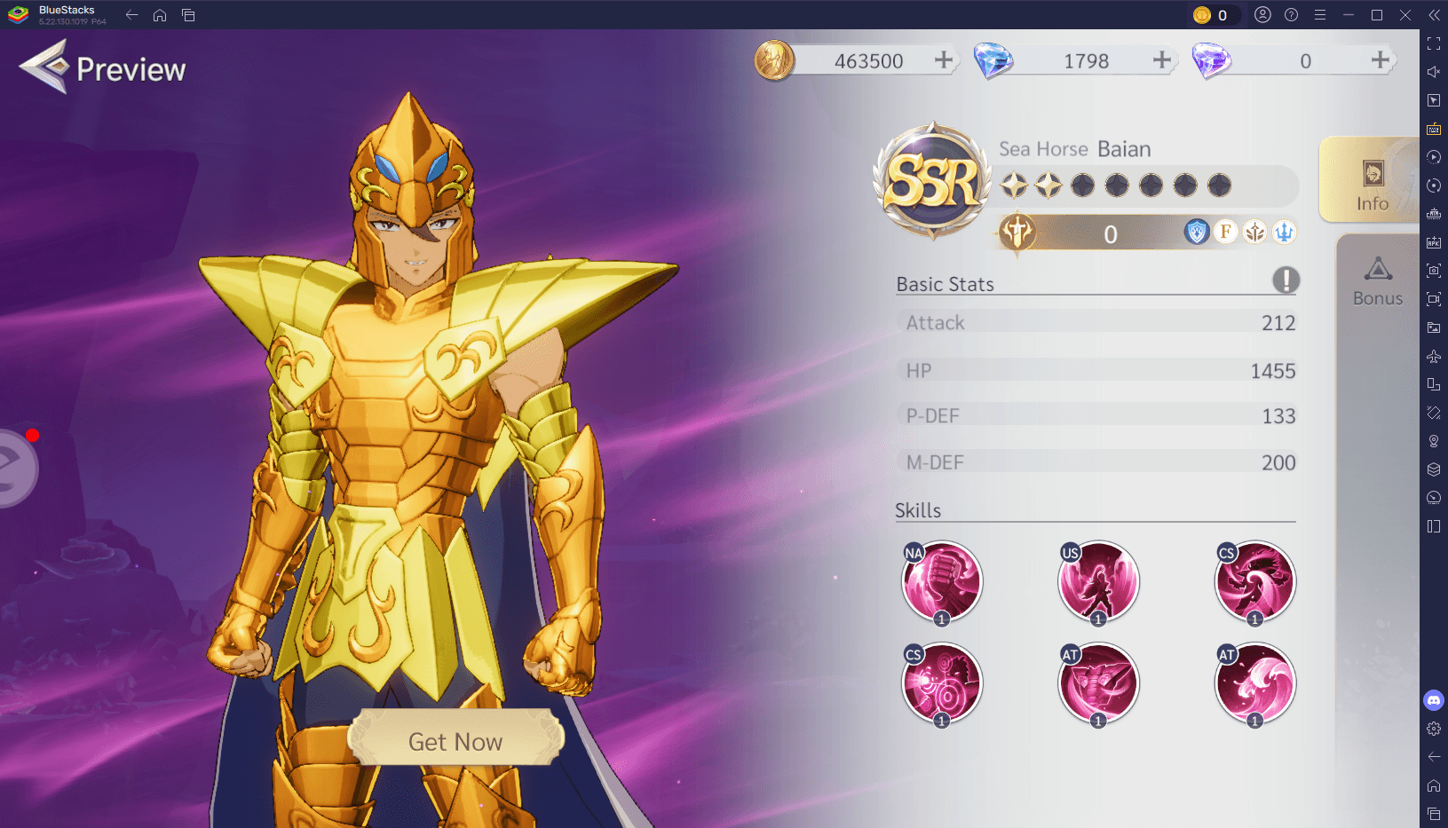 Classement des Personnages les plus Puissants dans les Saint Seiya EX – Official - Officiel