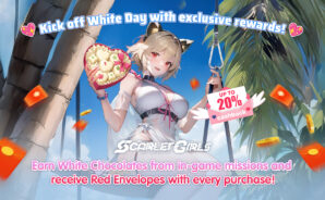 Celebrate White Day Prelude with Exclusive Rewards, Red Envelopes & up to 20% Cashback in Scarlet Girls on BlueStacks!