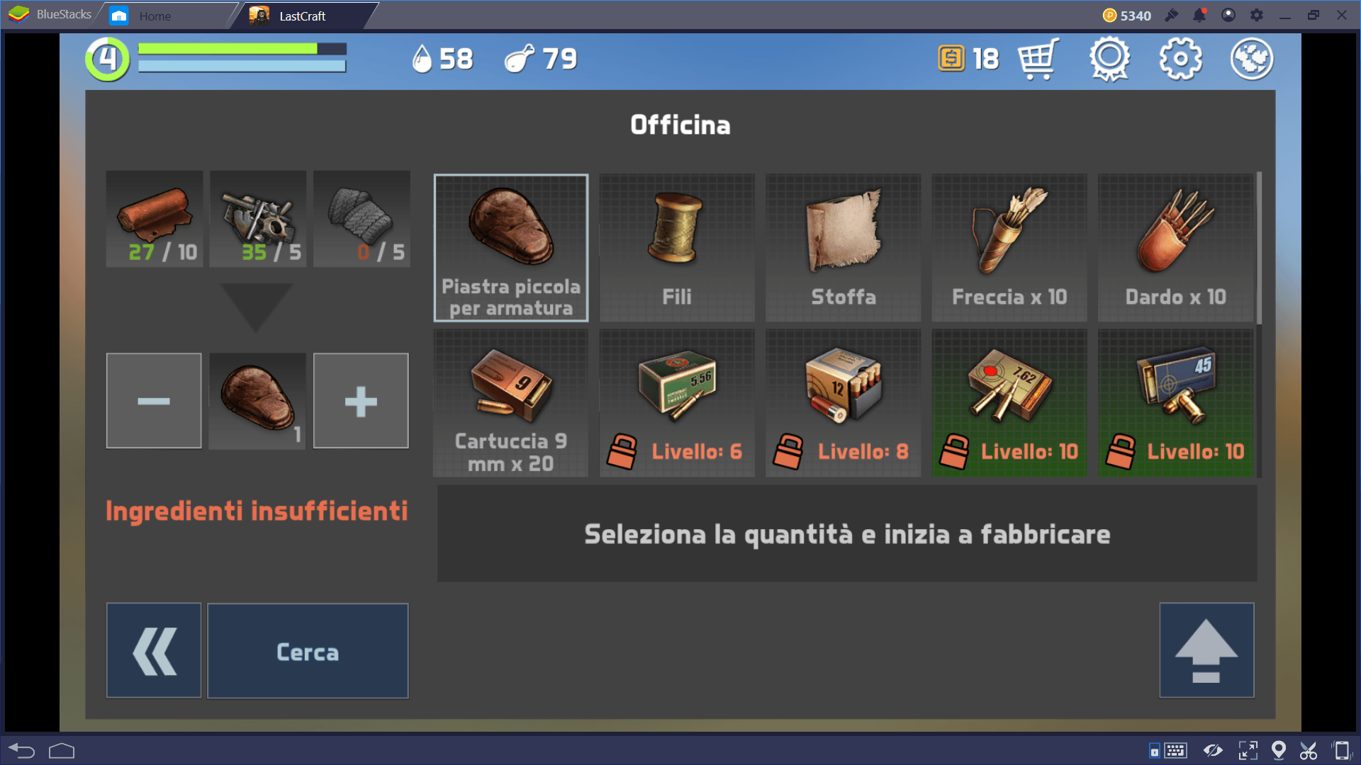 LastCraft Survival: guida al crafting