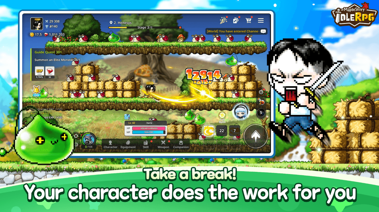 MapleStory  Idle RPG Tier List คลาสอาชีพที่ดีที่สุด