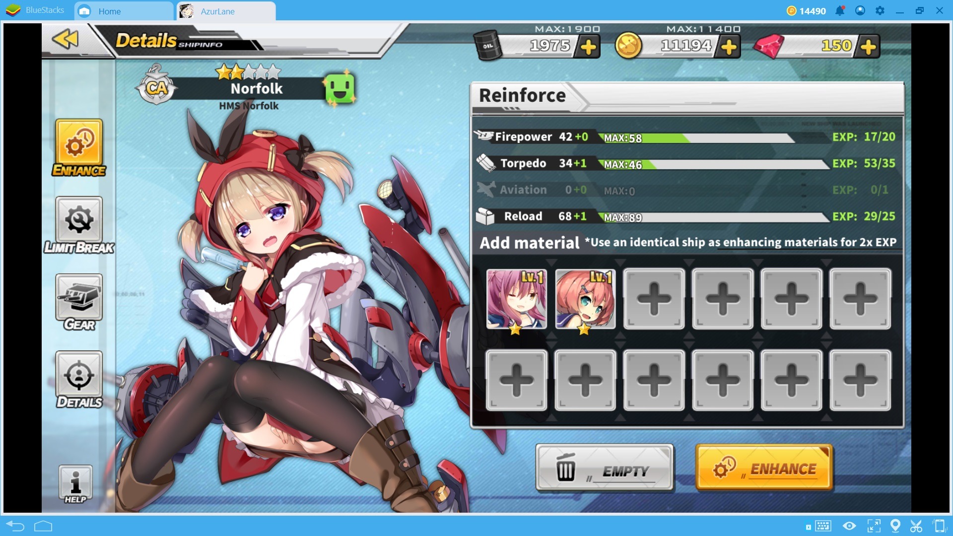 Azur Lane: guida alle navi ed ai potenziamenti