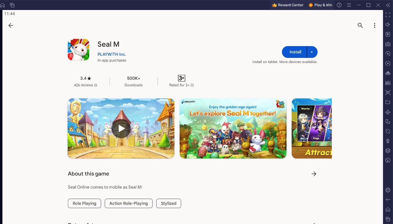 How to Play Seal M on PC or Mac with BlueStacks