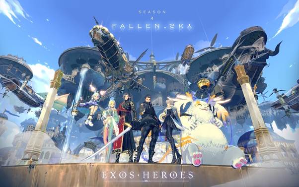 Season 4 of Exos Heroes, Fallen Sky, Released