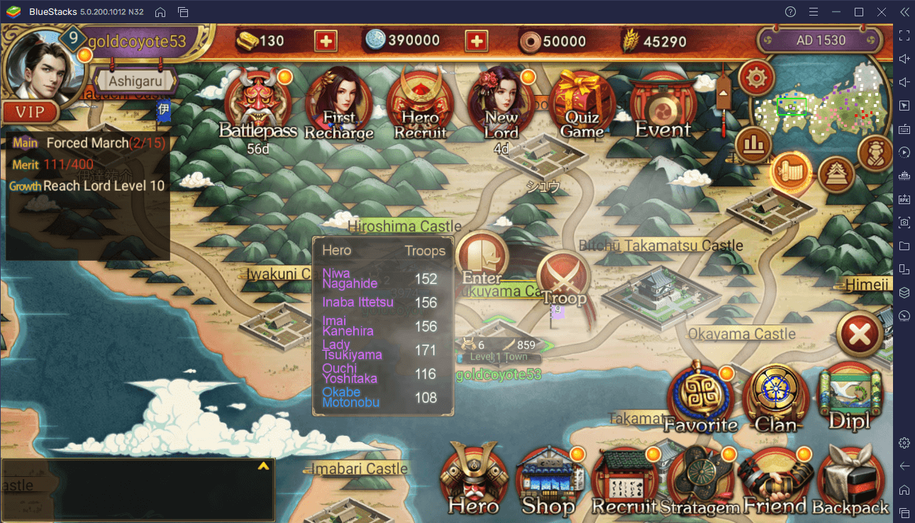 Be a Lord – How to Install Sengoku Fubu on Your PC or Mac with BlueStacks