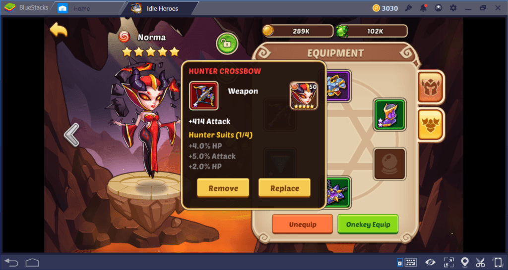 Idle Heroes on PC Equipment, Artifacts, and Treasures Guide BlueStacks