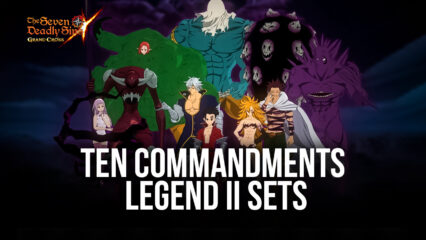 The Seven Deadly Sins: Grand Cross Release Ten Commandments Legend II Costume Sets