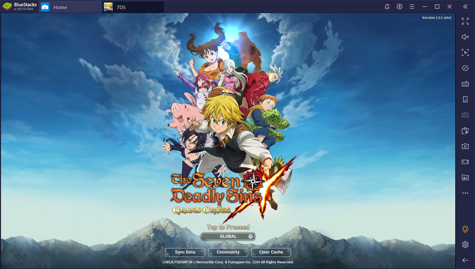 Play The Seven Deadly Sins: Grand Cross in the Glorious Landscape Mode Now on BlueStacks