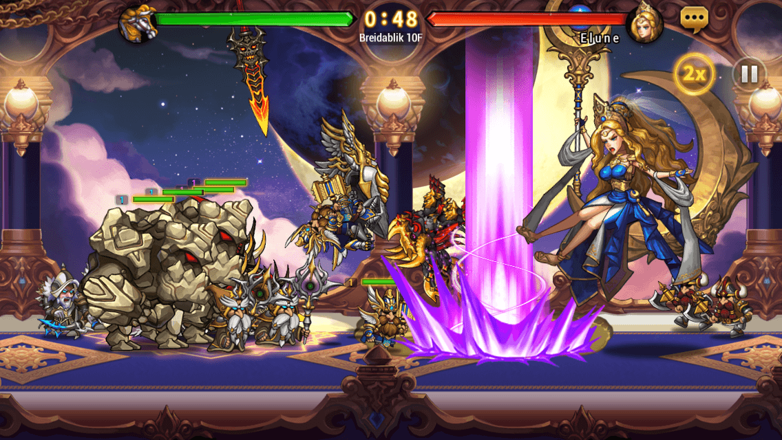 Seven Guardians side-scrolling action RPG available on Android & iOS