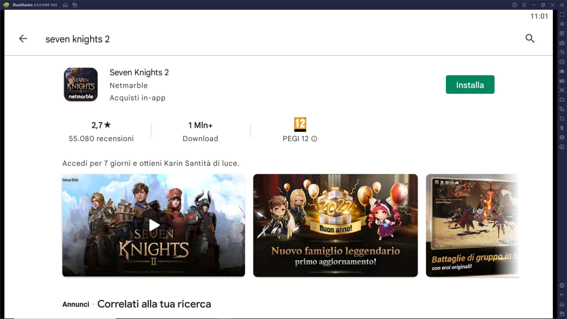 Gioca Seven Knights 2 su PC e Mac con BlueStacks