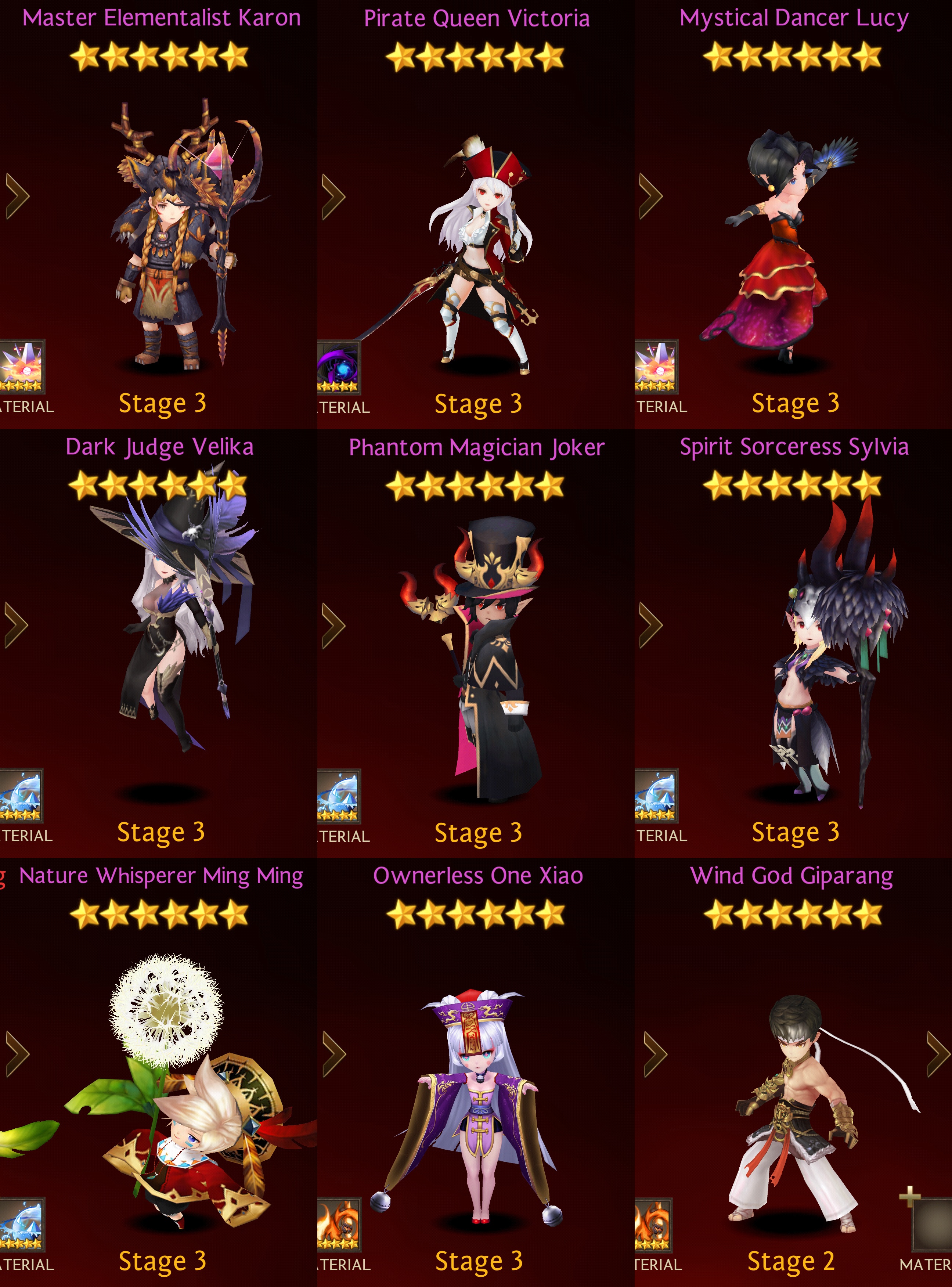 Ultimate Seven Knights Faction Heroes List Adventurers