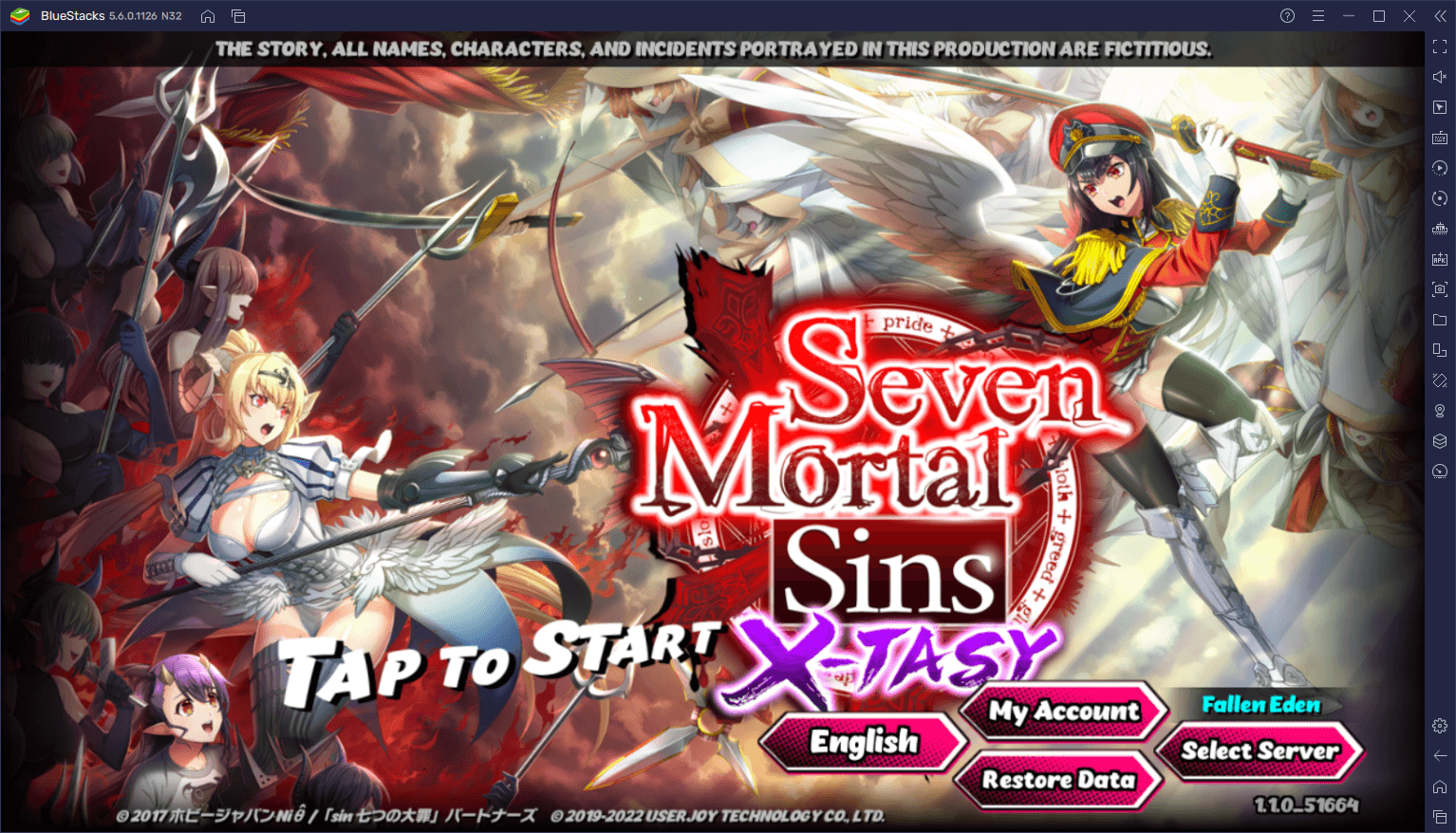 Como jogar Seven Mortal Sins X-TASY no PC-Todos-LDPlayer